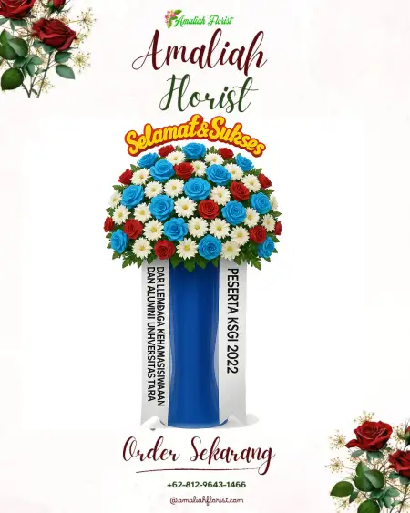Standing Flowers Grand Metropolitan Bekasi Office Area